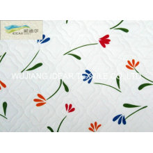 Embroidered Printed Suede Bonded Fabric For Mattress